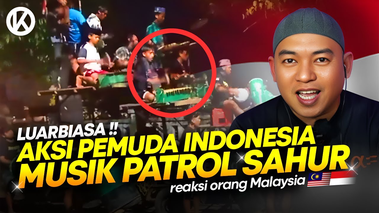 🇮🇩Keren Banget‼️ Stage Sampei Goyang-Goyang Musik Patrol Sahur Sumenep Madura 🇲🇾 React