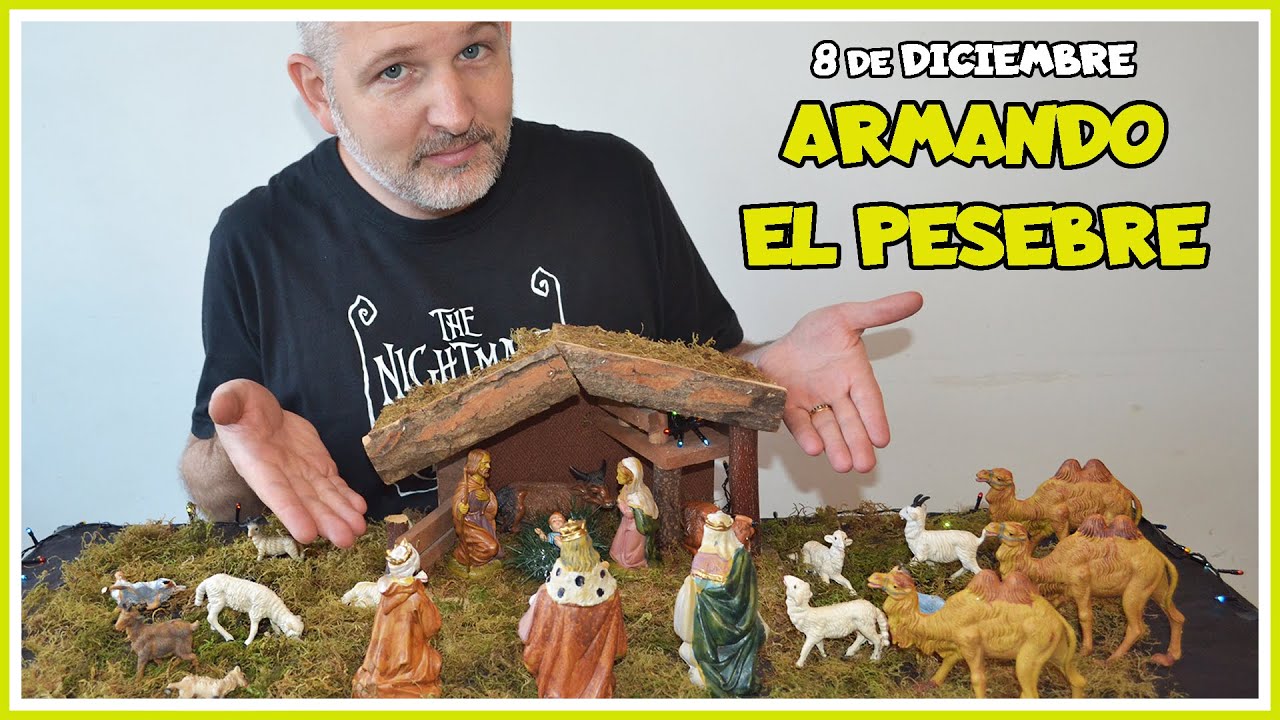 Armando el pesebre #pesebre #nacimiento #navidad