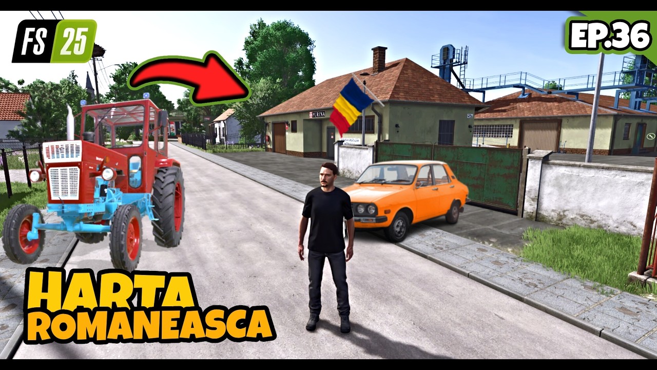 Cea mai romaneasca harta in Farming Simulator 25