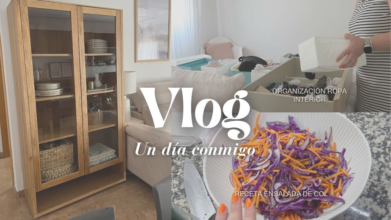 ✨VLOG✨ LLEGA LA VITRINA NUEVA!!! 😍 + ORGANIZACIÓN VESTIDOR + RECETA ENSALADA DE COL 🥬🥗