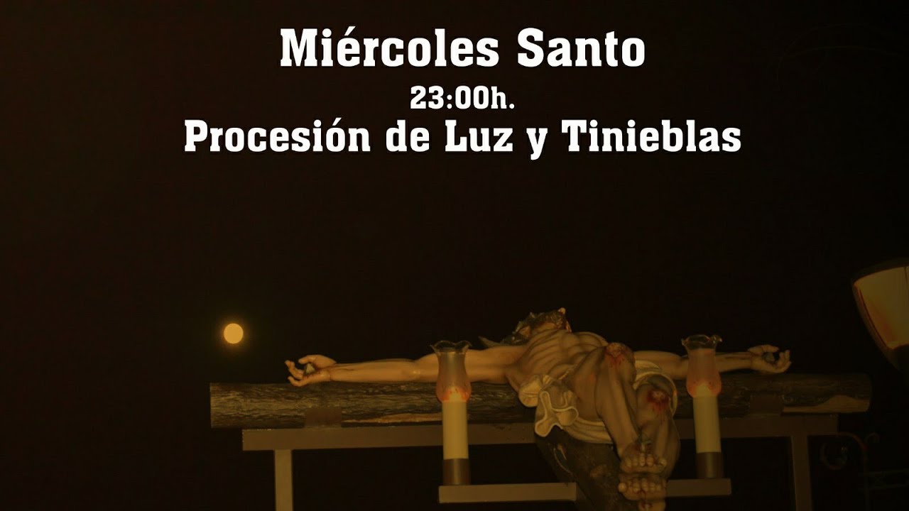 #SemanaSantaPalencia 2021 | Miércoles Santo | Procesión Luz y Tinieblas