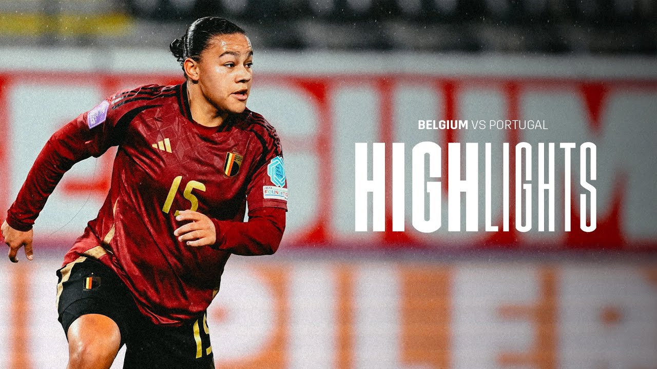 Belgium 0-1 Portugal | Defeat against the Portuguese | #REDFLAMES | #UWNL