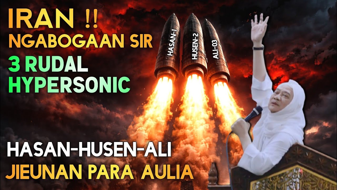🔴 3 RUDAL IRAN NGABOGAAN SIR | ABUYA UCI CILONGOK