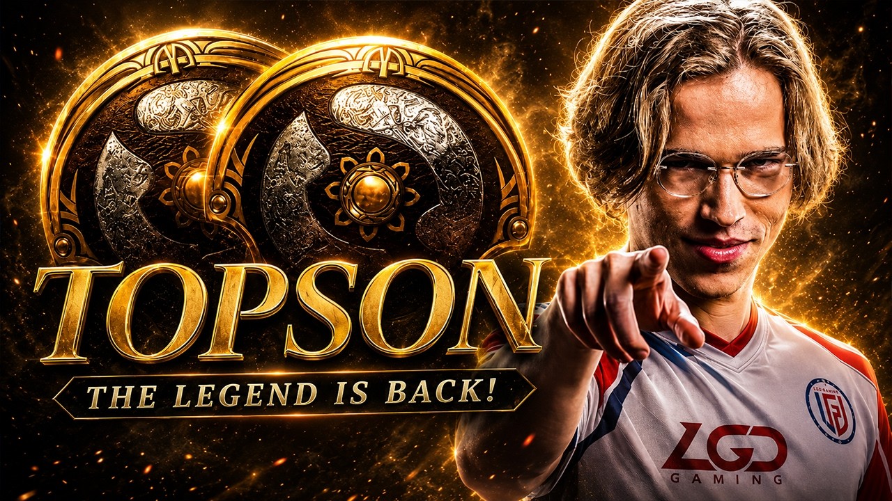 TOPSON ПЕРЕХОДИТ В LGD НА TI15 &mdash; ЛЕГЕНДА ВОЗВРАЩАЕТСЯ!