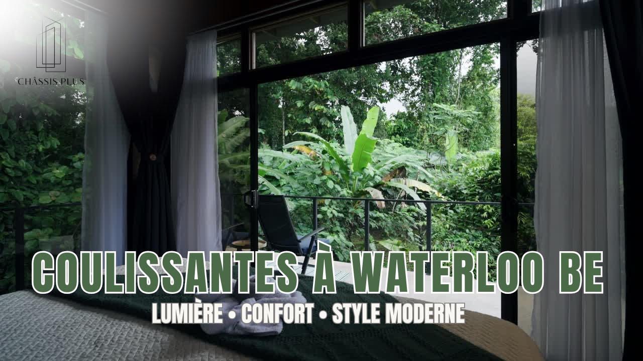 Portes coulissantes à Waterloo 🇧🇪 | Lumière & Confort