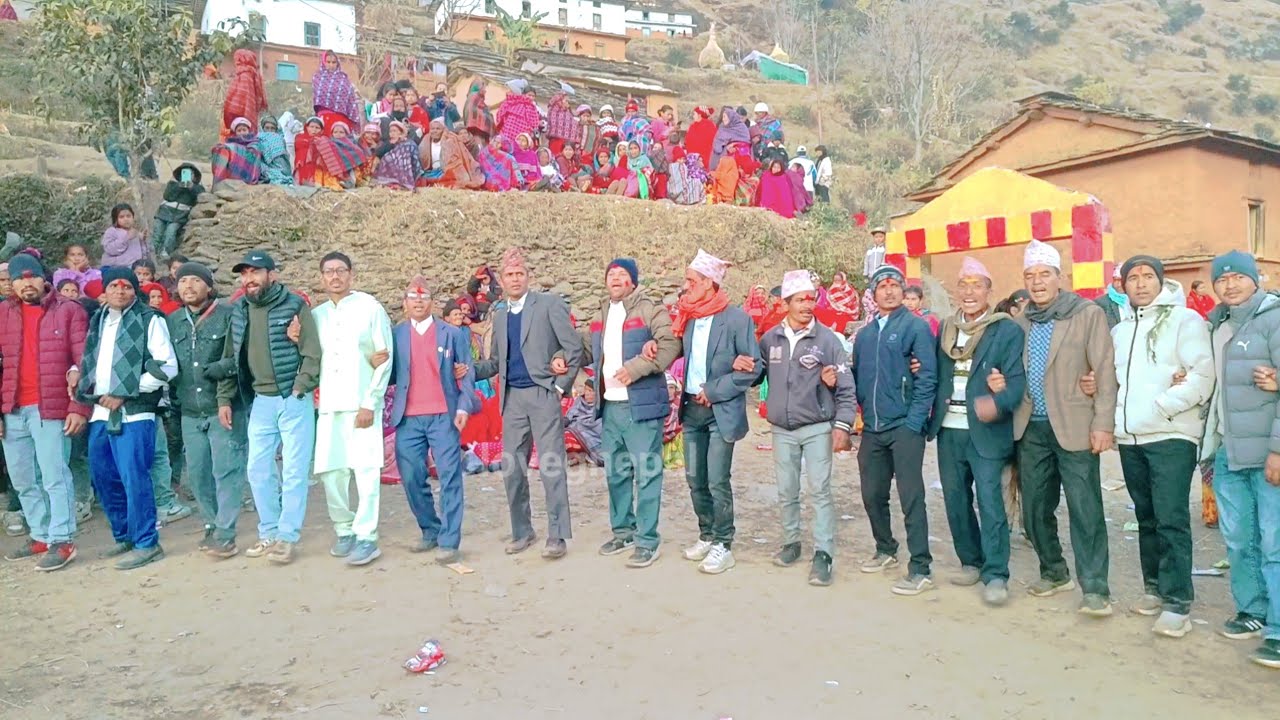 तेरा गुन्या चोली देउडा खेल | राम साउद र केशरी बोहरा को रमाइलो देउडा |  डोटि सायल मा खेलियको 2082 
