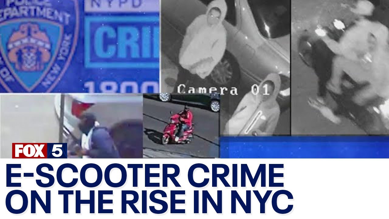 E-scooter crime on the rise in NYC
