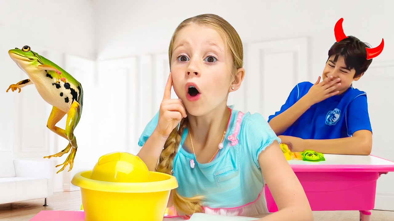 Nastya et ses amis apprennent les règles de l'école - Série de vidéos d'une heure