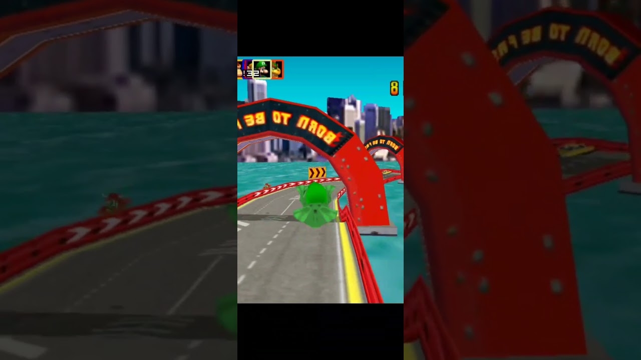 Mario Kart 64 Amped Up v2.99 Luigi Frog