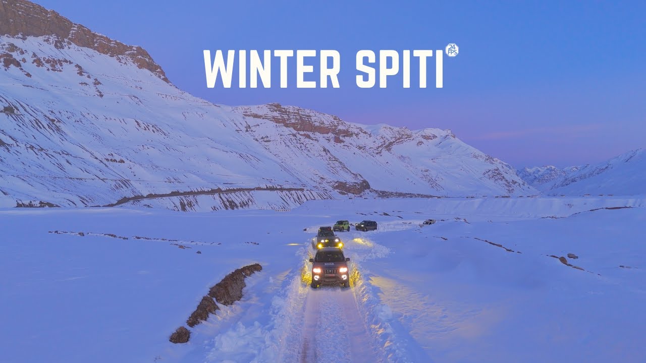 Winter SPITI | A FROZEN PARADISE | 4x4 Expedition | KAZA | NAKO | TABO