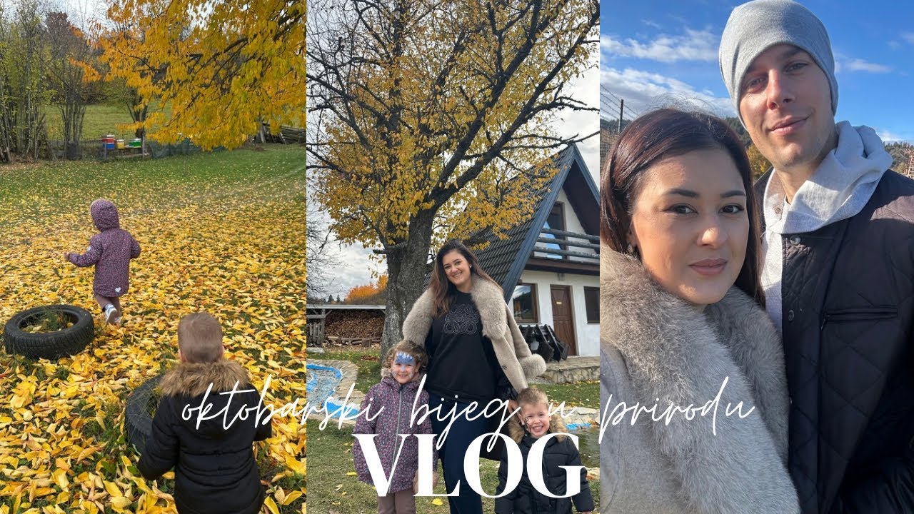 Vlog - Idemo u Ajdinoviće u posjetu vuku, medi i srnama.. 🍂✨
