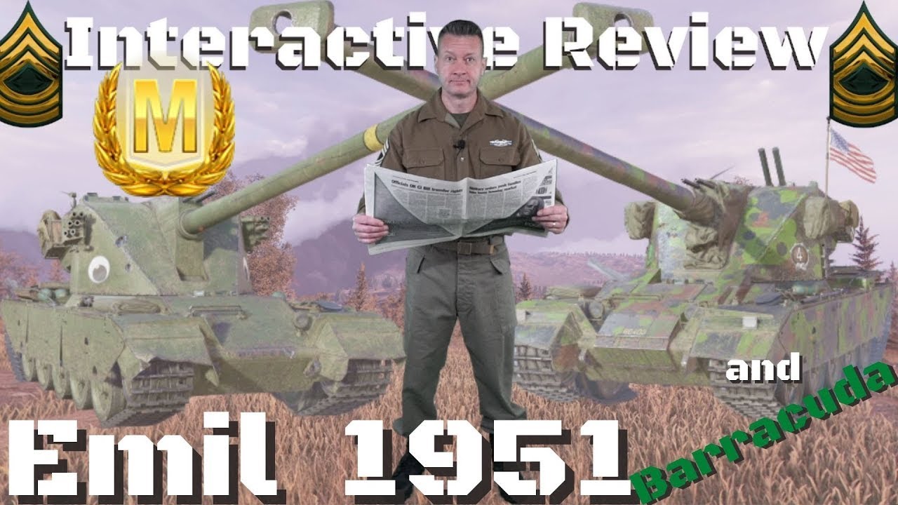 Emil 1951 Interactive Review, World of Tanks Console Modern Armor.