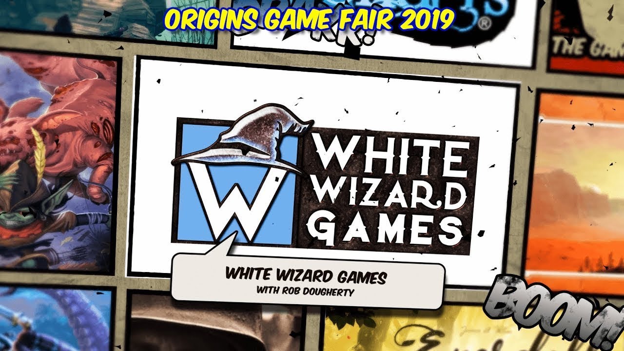 Visiting White Wizard Games at Origins Game Fair 2019