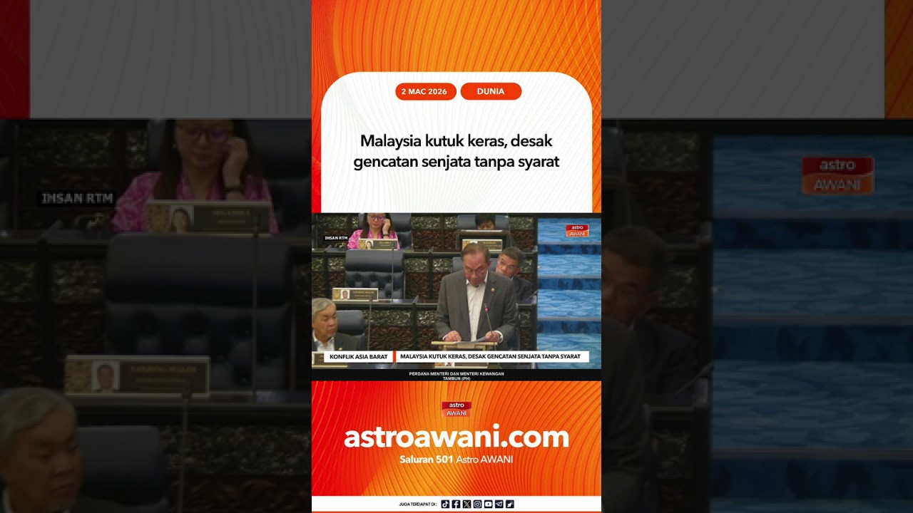 Malaysia kutuk keras, desak gencatan senjata tanpa syarat