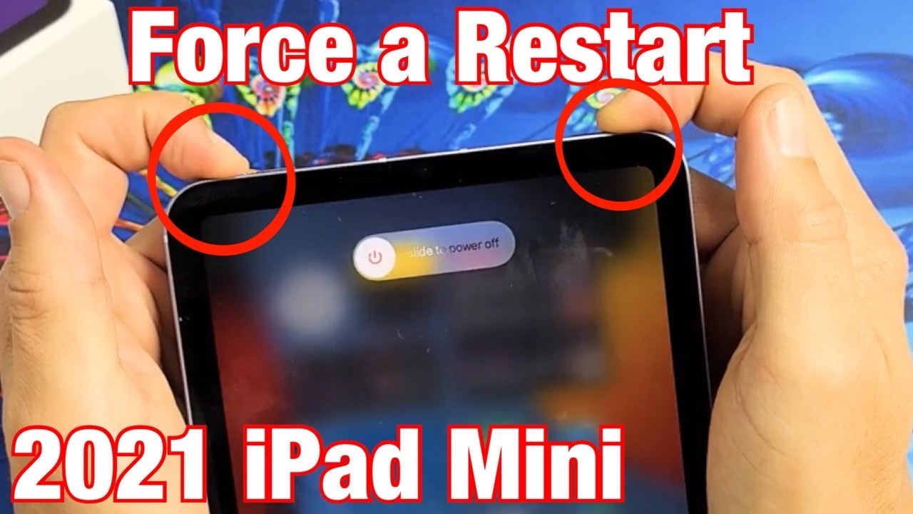 iPad Mini 2021: как принудительно перезагрузить (принудительная перезагрузка)