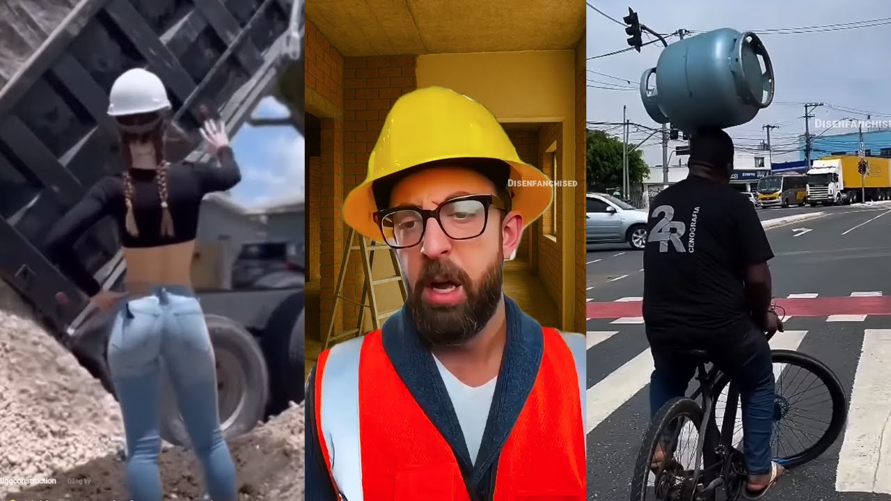 Mr. Adam’s Try Not to Laugh: Construction Workers’ Absolute Chaos Moments!