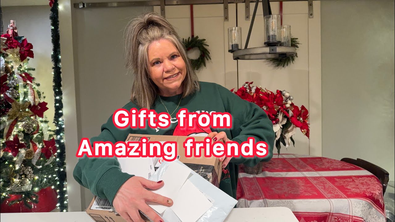 Christmas packages sent from friends, part 2 
