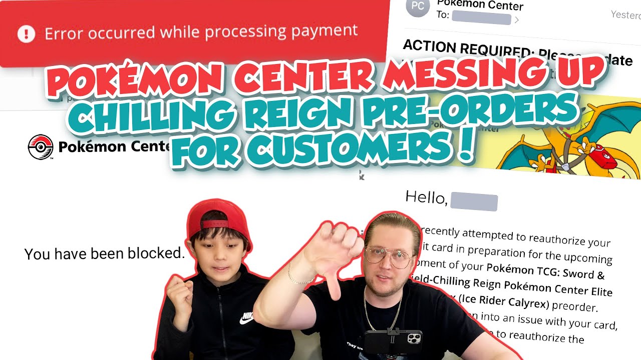 Pok&eacute;mon Center FAIL! | Pok&eacute;mon Company still can't handle the demand | Customer service failure 😣