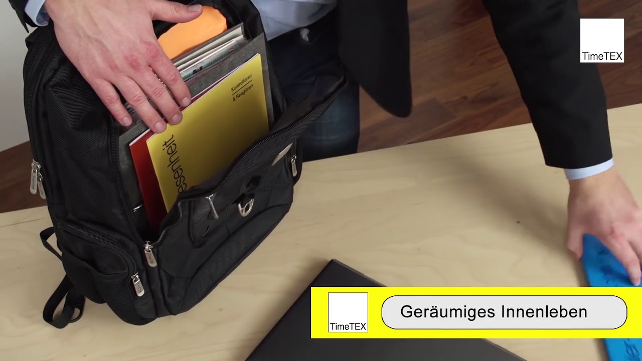 TimeTEX Lehrer-Rucksack „Practica Trend Light“
