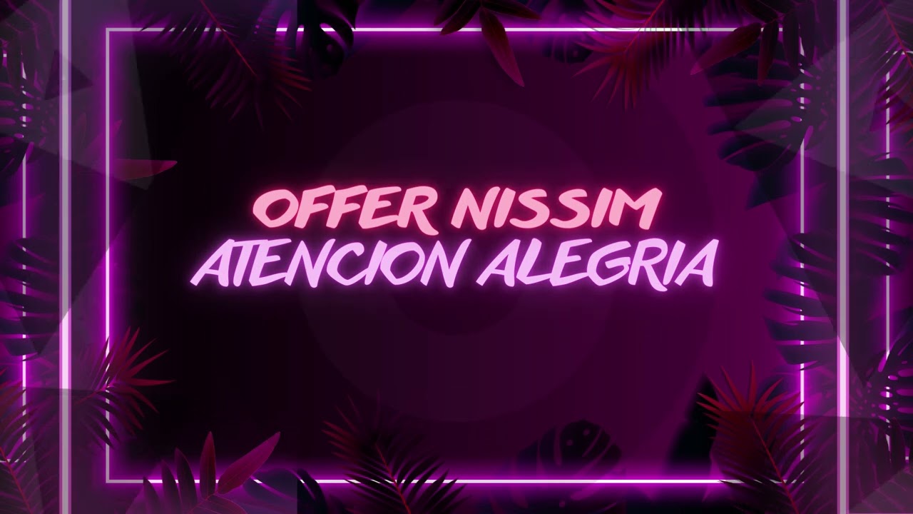 Offer Nissim - Atencion Alegria (Original Mix)
