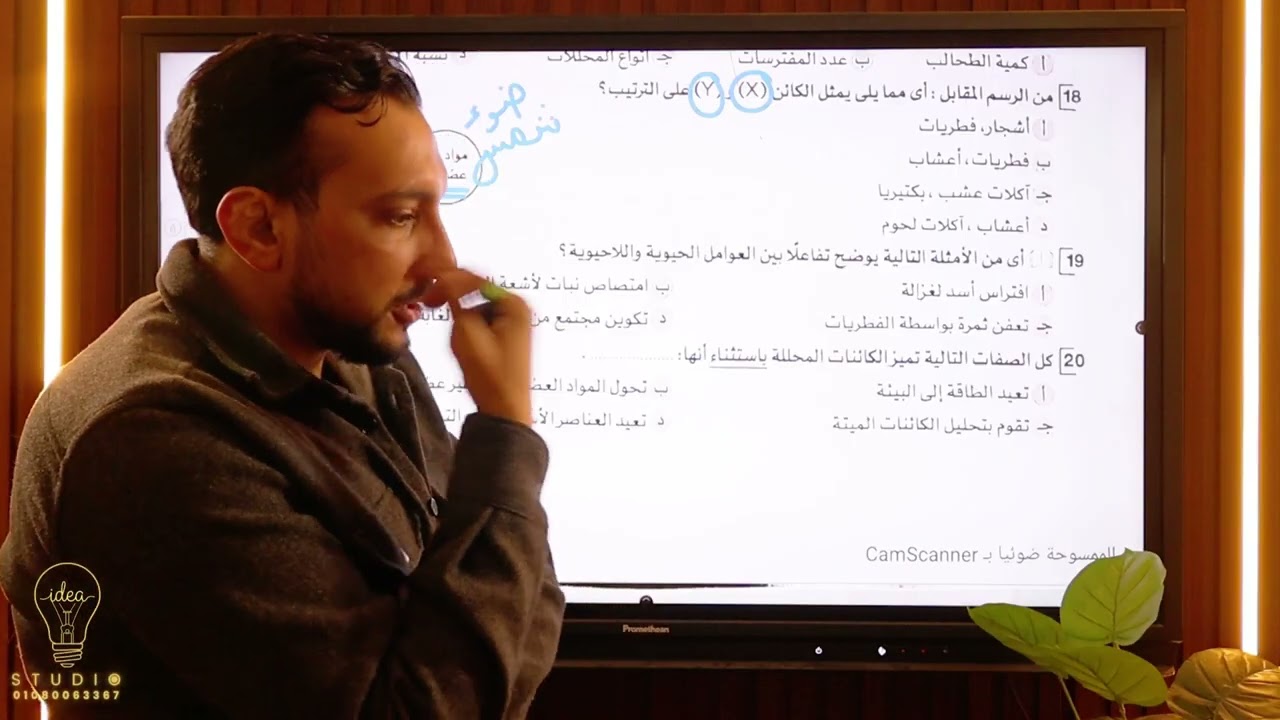 حل كتاب الاضواء