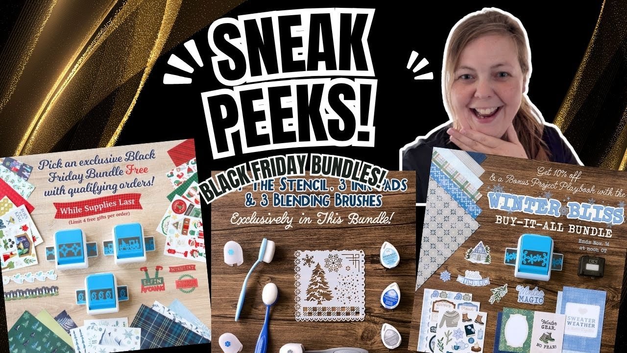 FULL SNEAK PEEK - Black Friday Bundles & New Products Launch!
