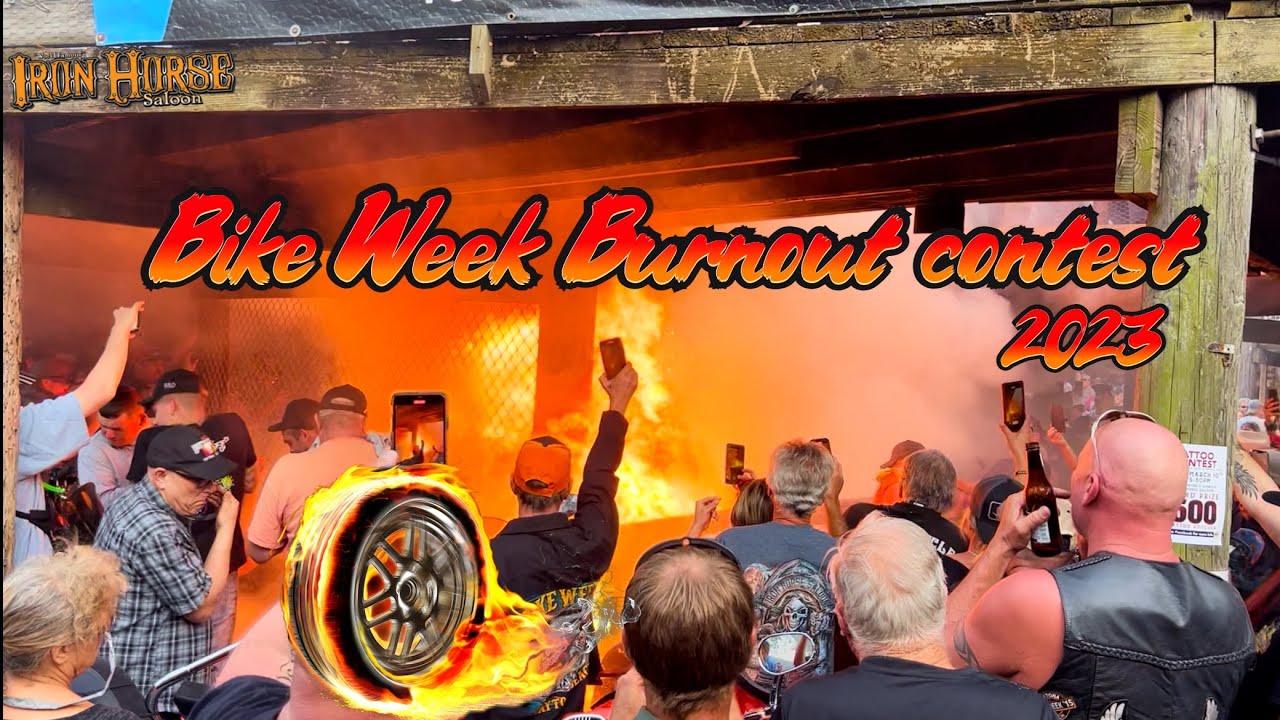 Bike Week 2023 Iron Horse Burnout Contest