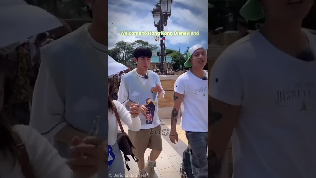 Pawrents at Hongkong Disneyland #SB19_KEN #SB19_JUSTIN #SB19 #KENTIN