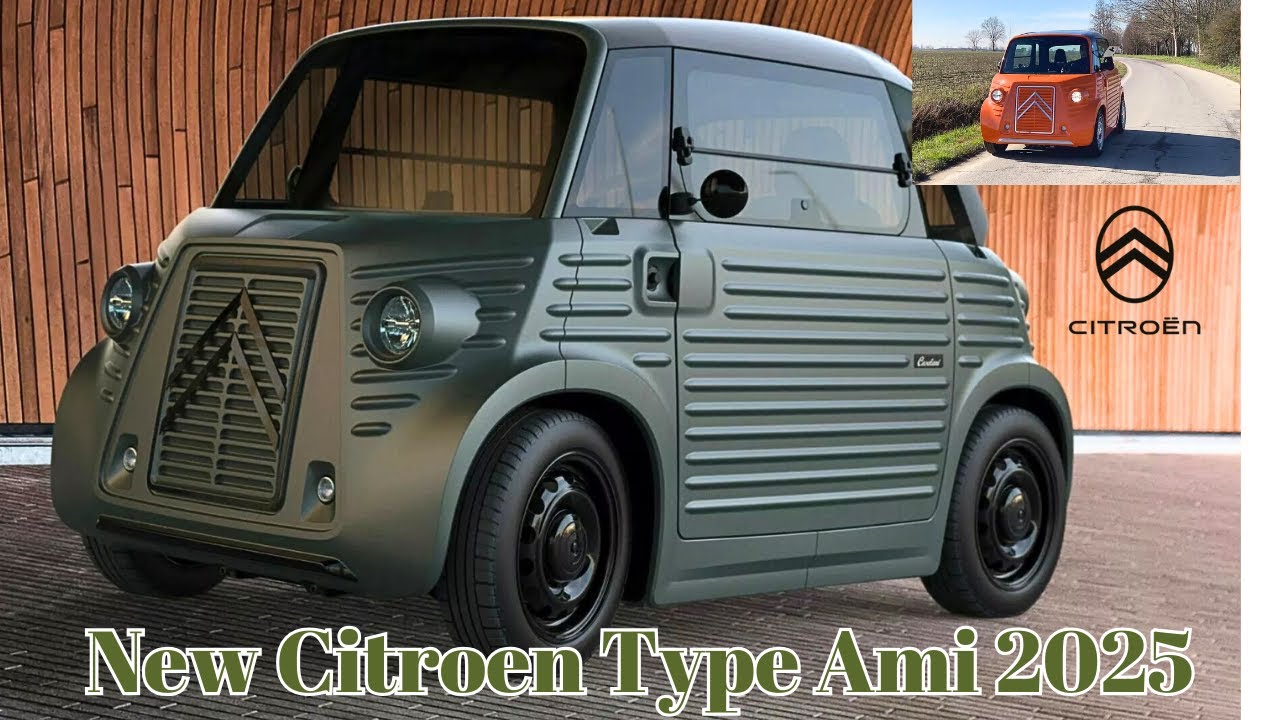 Caselani Turns Citroen Ami Into Type H Van for $5,000.| Citroen Type Ami 2025