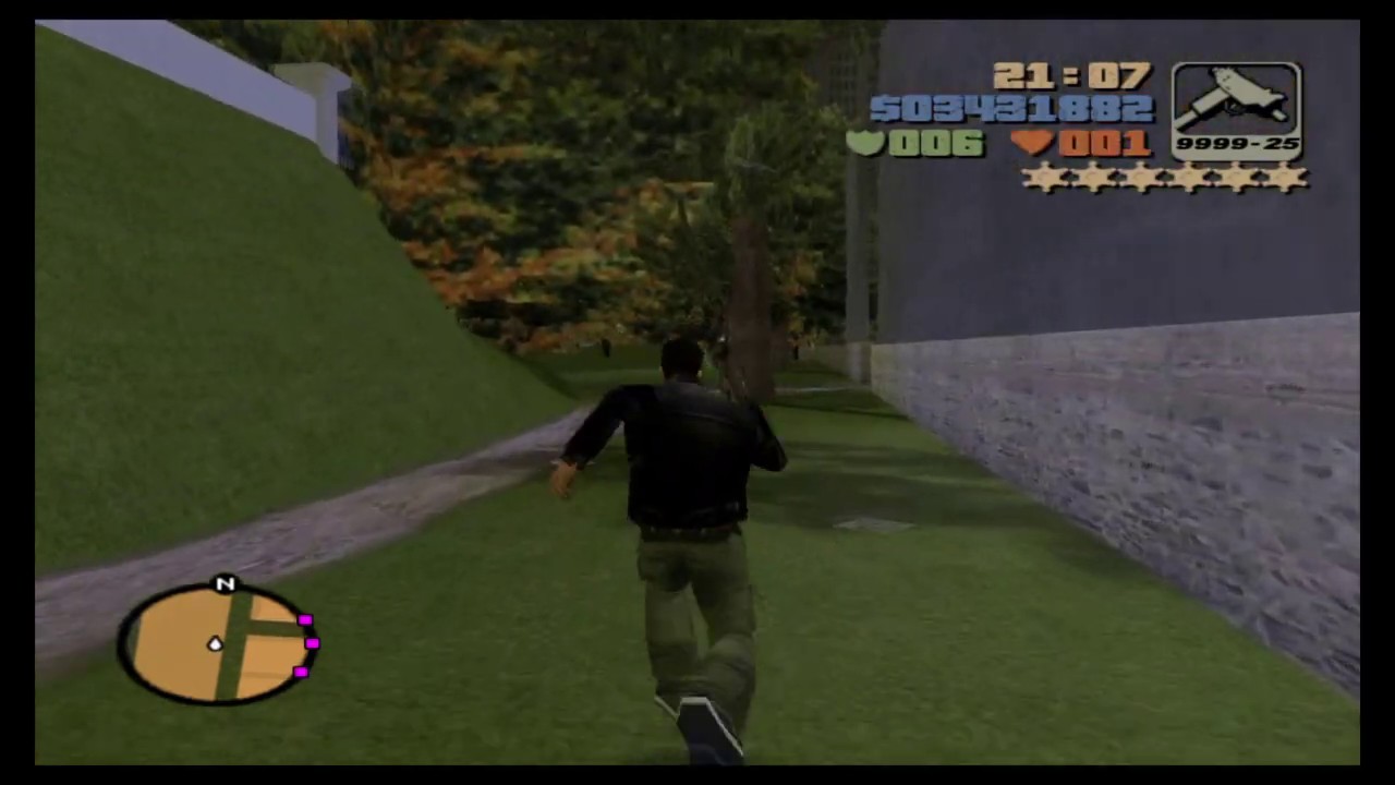 GTA 3 - Gangcar Round-Up - With 6 Star Wanted Level