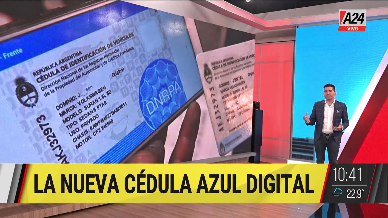 📢 IMPLEMENTACIÓN DE LA NUEVA CÉDULA AZUL DIGITAL