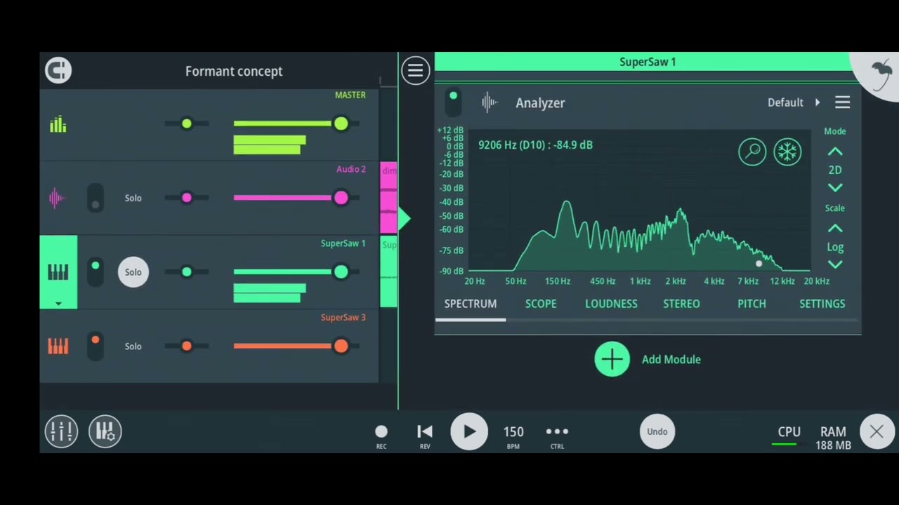 Formant concept (Equalizer peaks to make it sound alike) | FL Studio Mobile