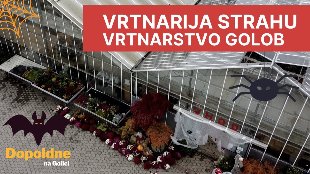 Noč čarovnic 2021 - Vrtnarija Strahu, Vrtnarstvo Golob