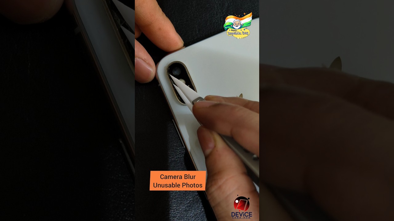 iPhone X Broken Camera Lens Repair – Crystal Clear Again