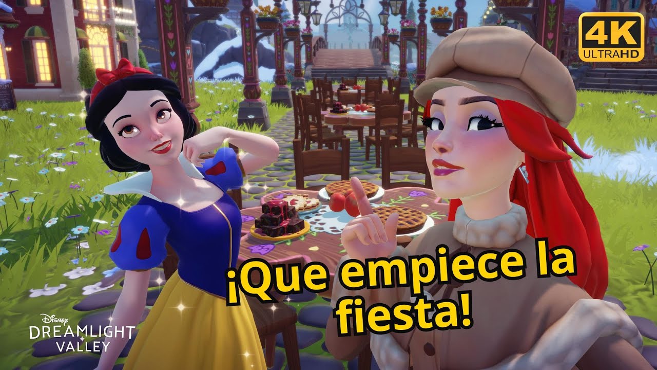 La Feria de Flordeseo 🐎 Misión con BLANCANIEVES✨ Dreamlight Valley | Wishblossom Ranch