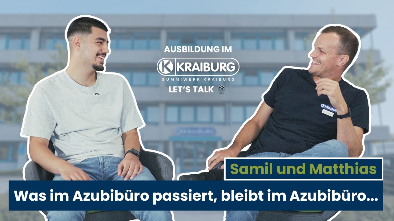 Samil und Matthias I Was im Azubibüro passiert, bleibt im Azubi Büro 🤫