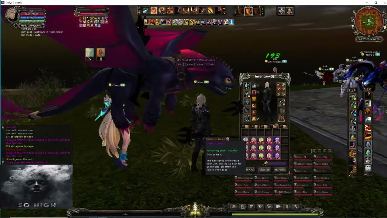 SH Carpatic massive Kanos PvP