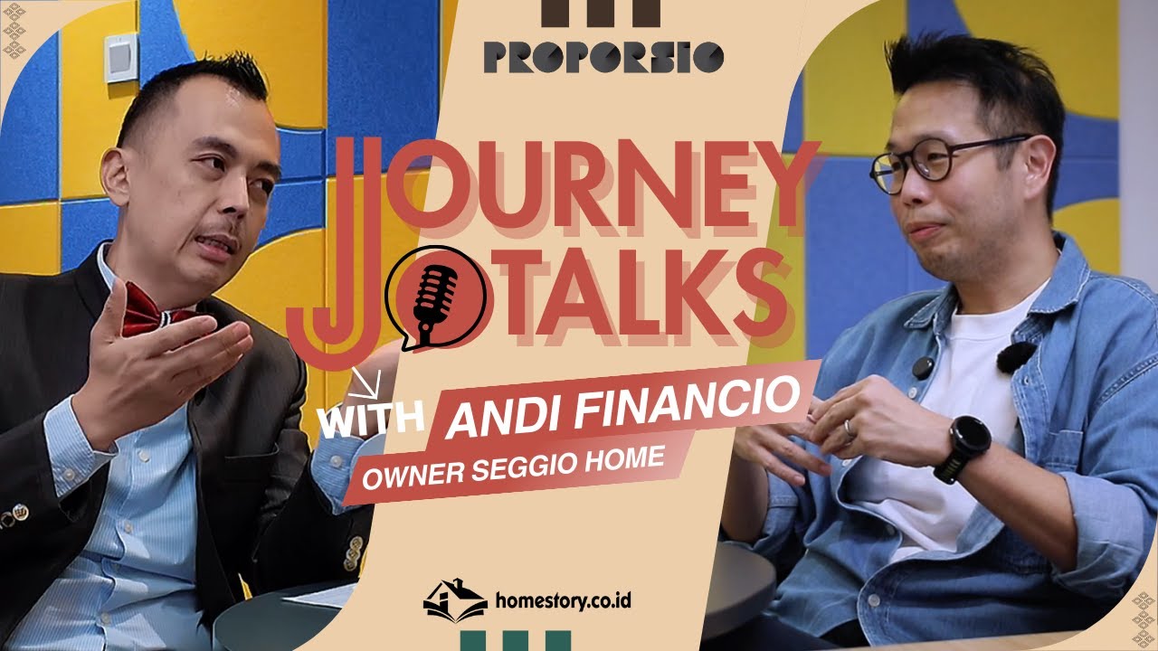 Journey Talks with Andi Financio – Owner SEGGIO HOME  | Indonesia Design Week 2025