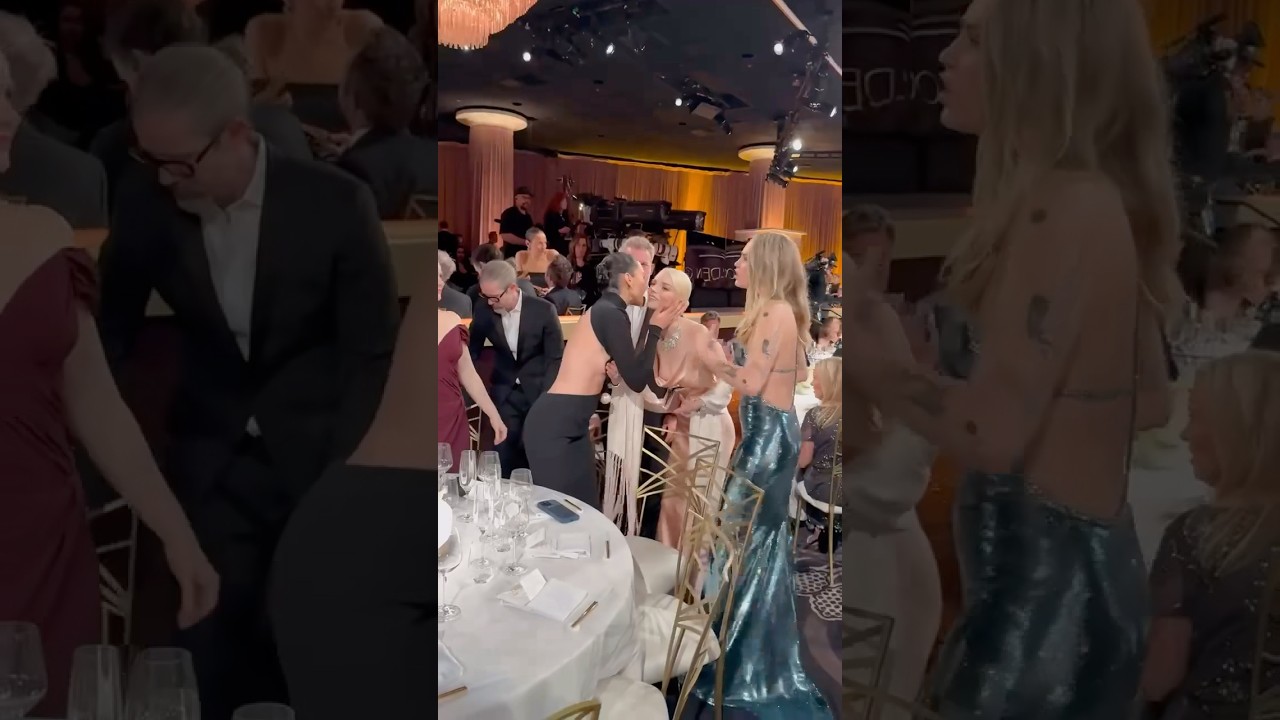 Amy Adams, Cara Delevingne, Anya Taylor-Joy, and Gal Gadot at the #GoldenGlobes. 🌟 #AwardsSeason