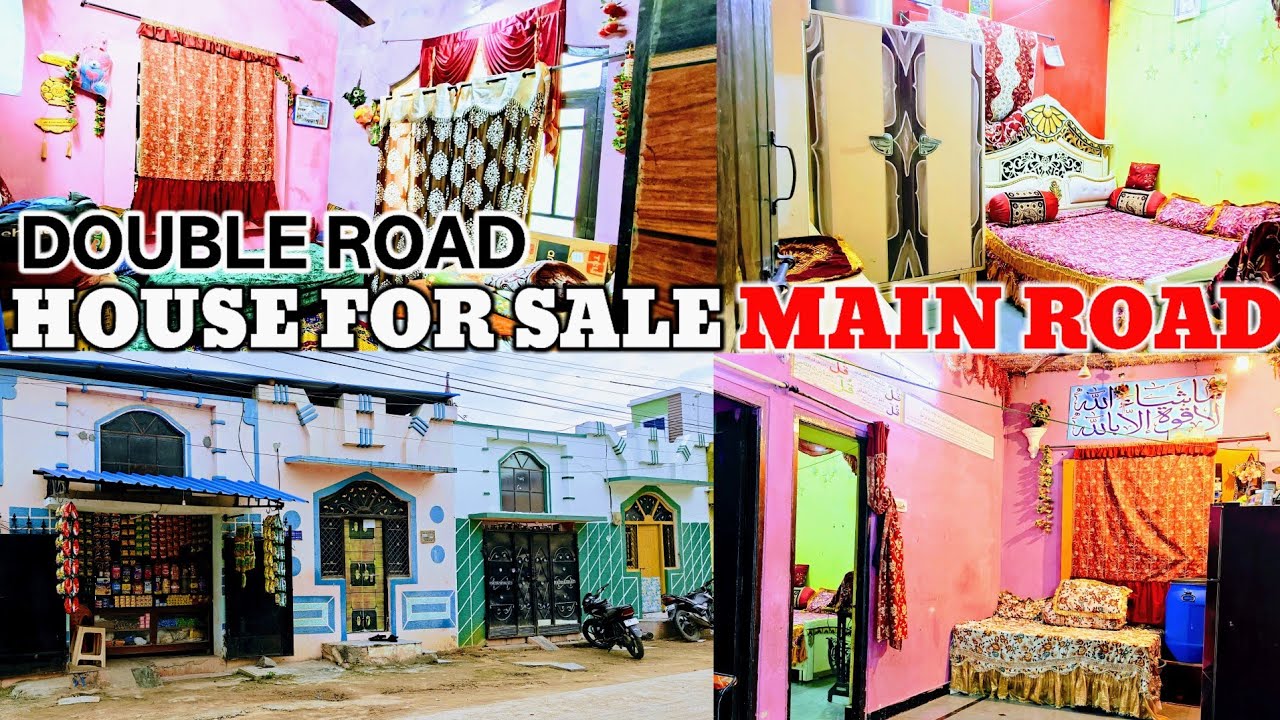 INDEPENDENT 🏡 HOUSE FOR SALE MAIN ROAD DOUBLE ROAD REGISTERED ASSIGNMENT TAX PAID IN HYDERABAD 