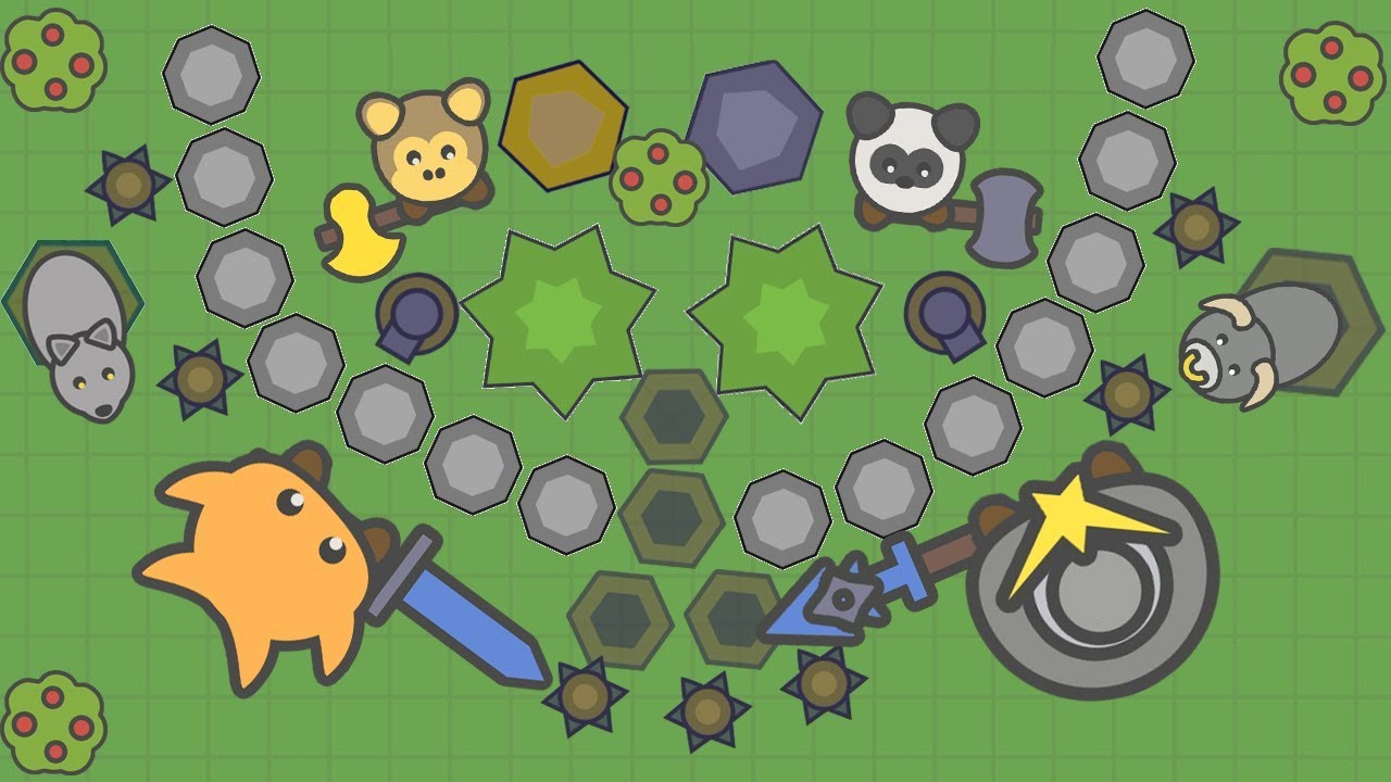 MOOMOO.IO СТРОИМ И ЗАЩИЩАЕМ БАЗУ В ИГРЕ MOOMOO IO