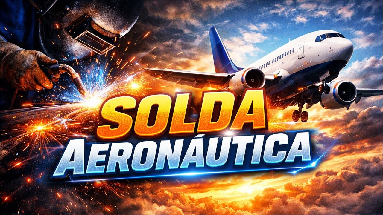 O SEGREDO POR TRÁS DA CONSTRUÇÃO DE UM AVIÃO: Por que a soldagem está mudando tudo? ✈️🔥