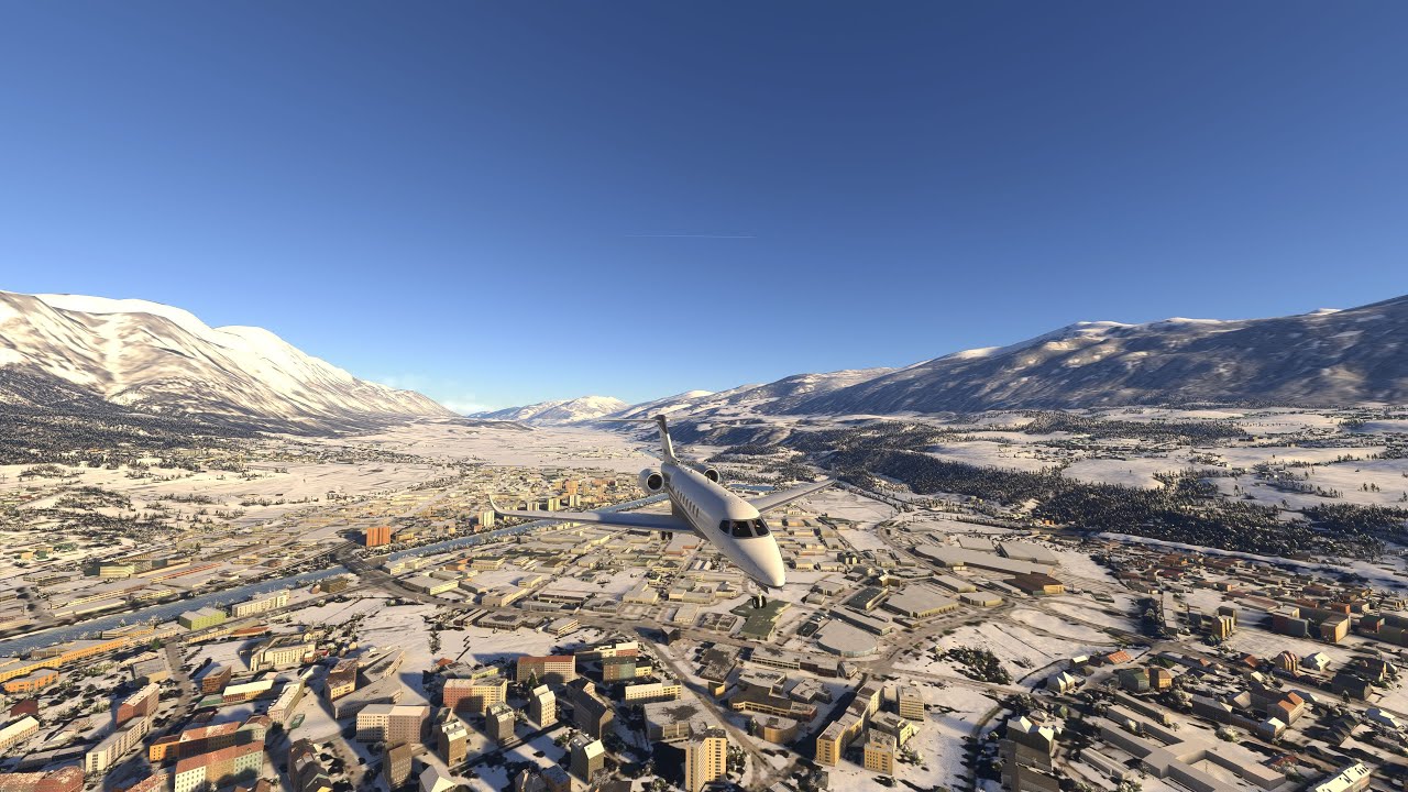 MSFS 2024 Epic Flight from Salzburg to Innsbruck (go around) (LOWS-LOWI) BATC 4K Citation Longitude