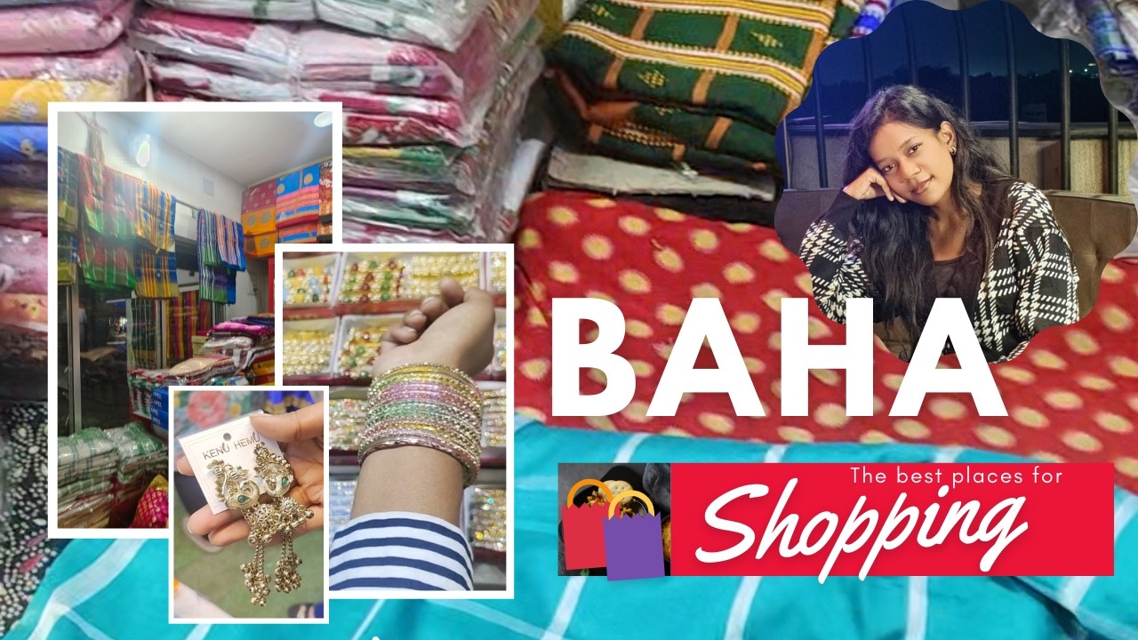 BAHA Shopping Vlog in Jamshedpur 🌿 | Local Market Vlog | BAHA BONGA 2026