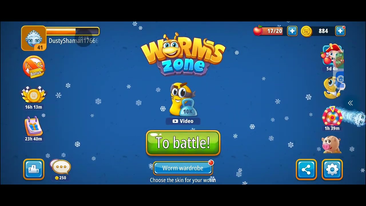 Worms snake zone oi #