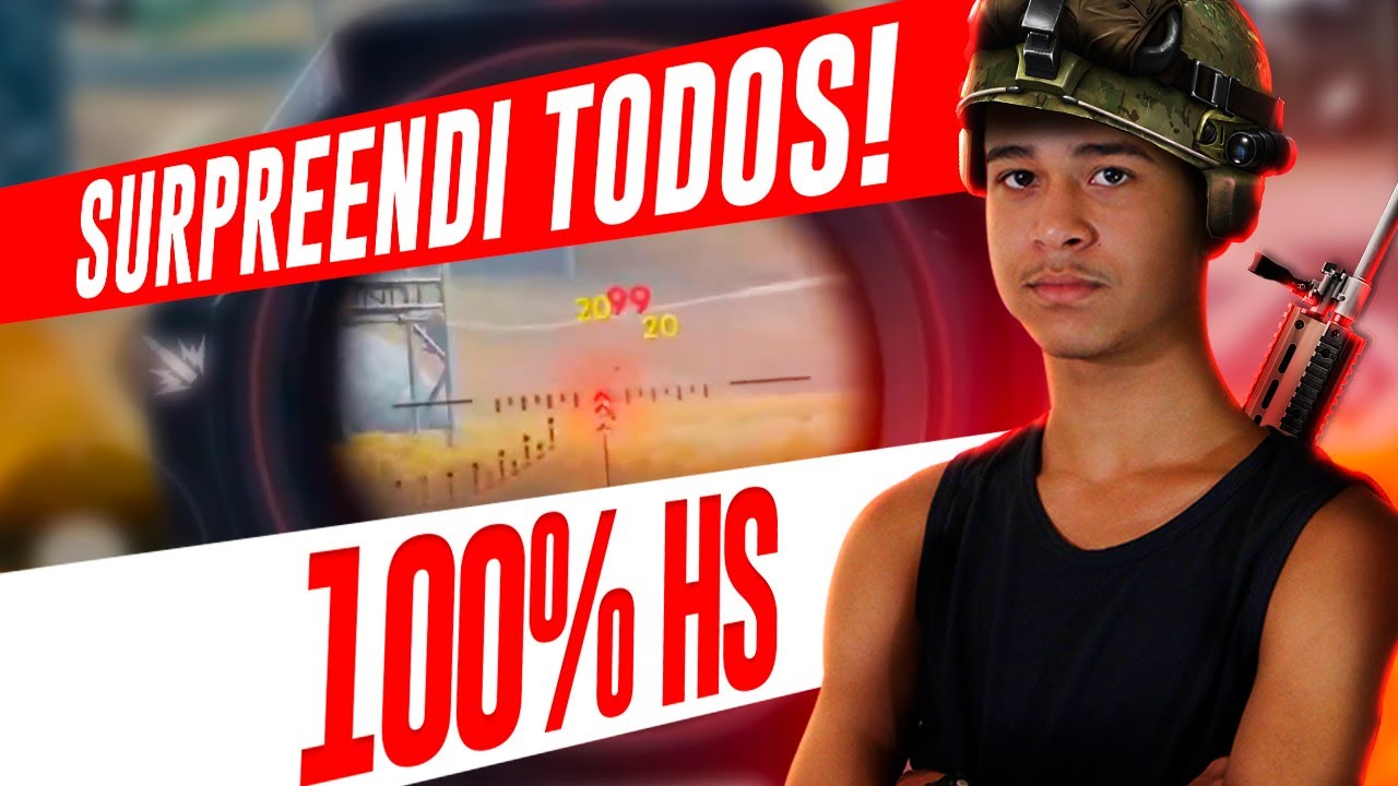 RECORDE DE HS EM UMA SÓ PARTIDA - TODAS AS KILLS COM TIRO NA CABEÇA!