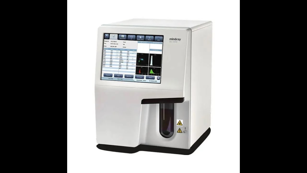 Mindray BC 5000 Auto 5 parts Hematology Analyzer installation video