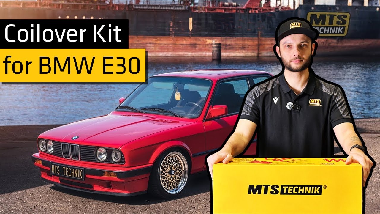 No Welding Needed! BMW E30 Coilover Upgrade - MTSGWBM10 Plug & Play Kit
