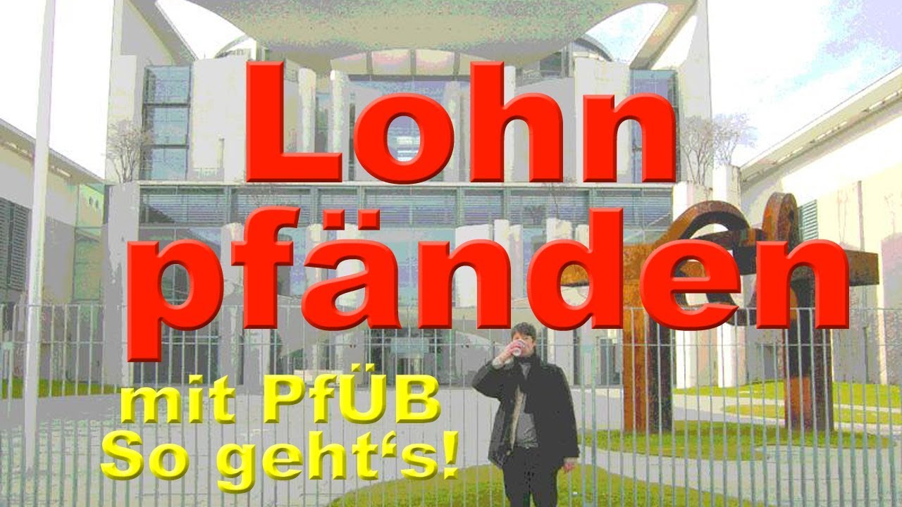 Lohn-Pfändung wegen Geldforderung durchsetzen mittels PfÜB - So geht`s auch  2022 - Vermietershop.de