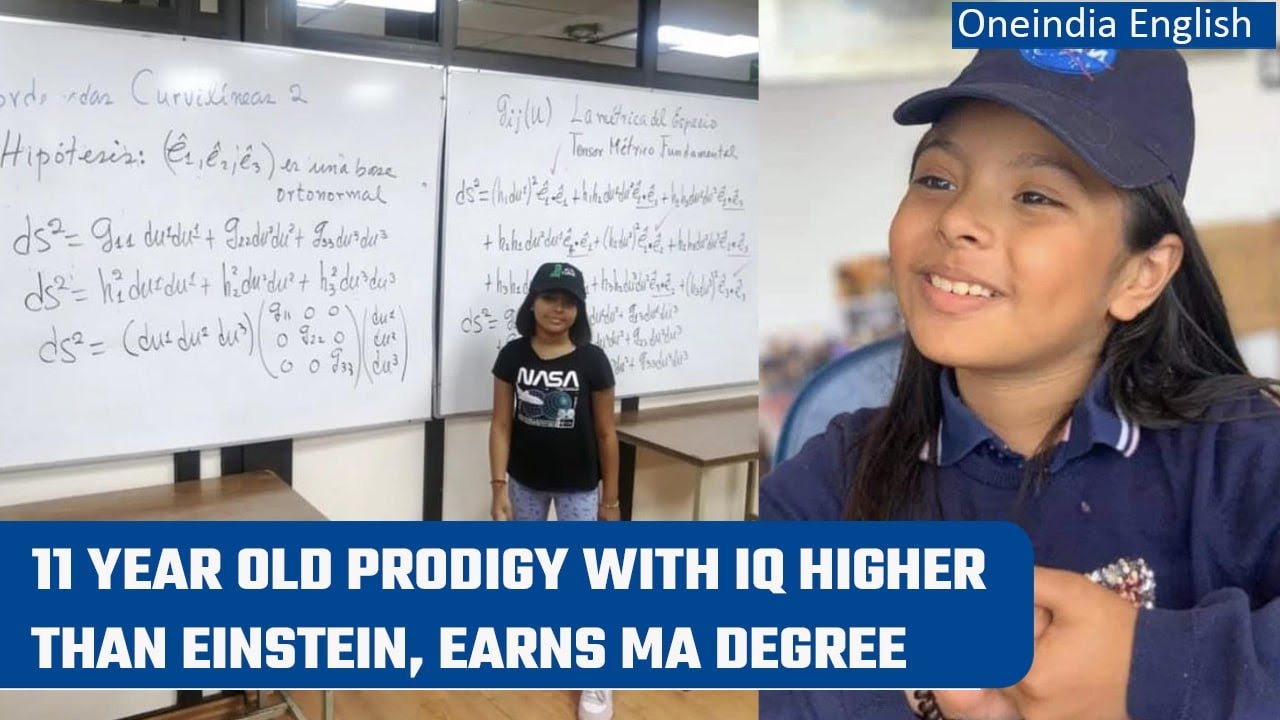 Adhara P&eacute;rez: Mexican girl with IQ higher than Albert Einstein, to receive MA degree | Oneindia News